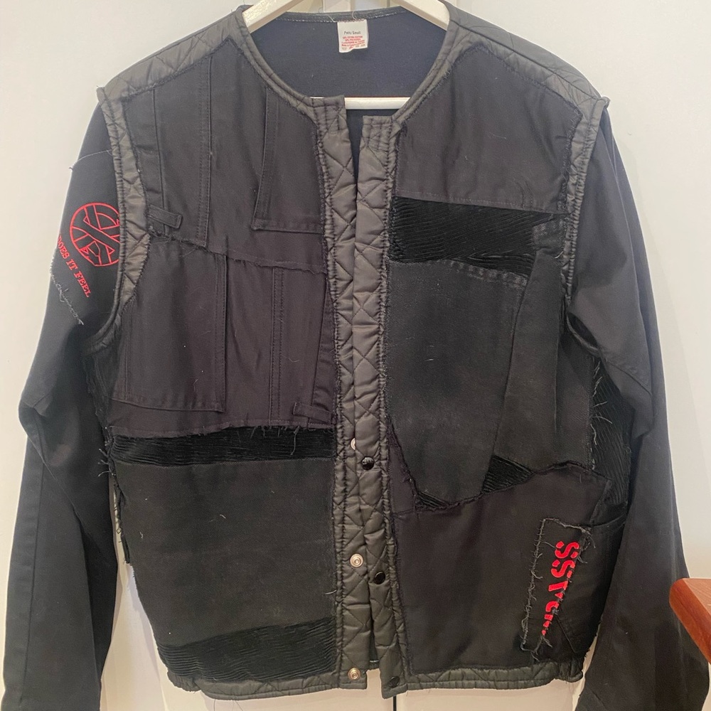 Patchwork Overshirt Punk DIY